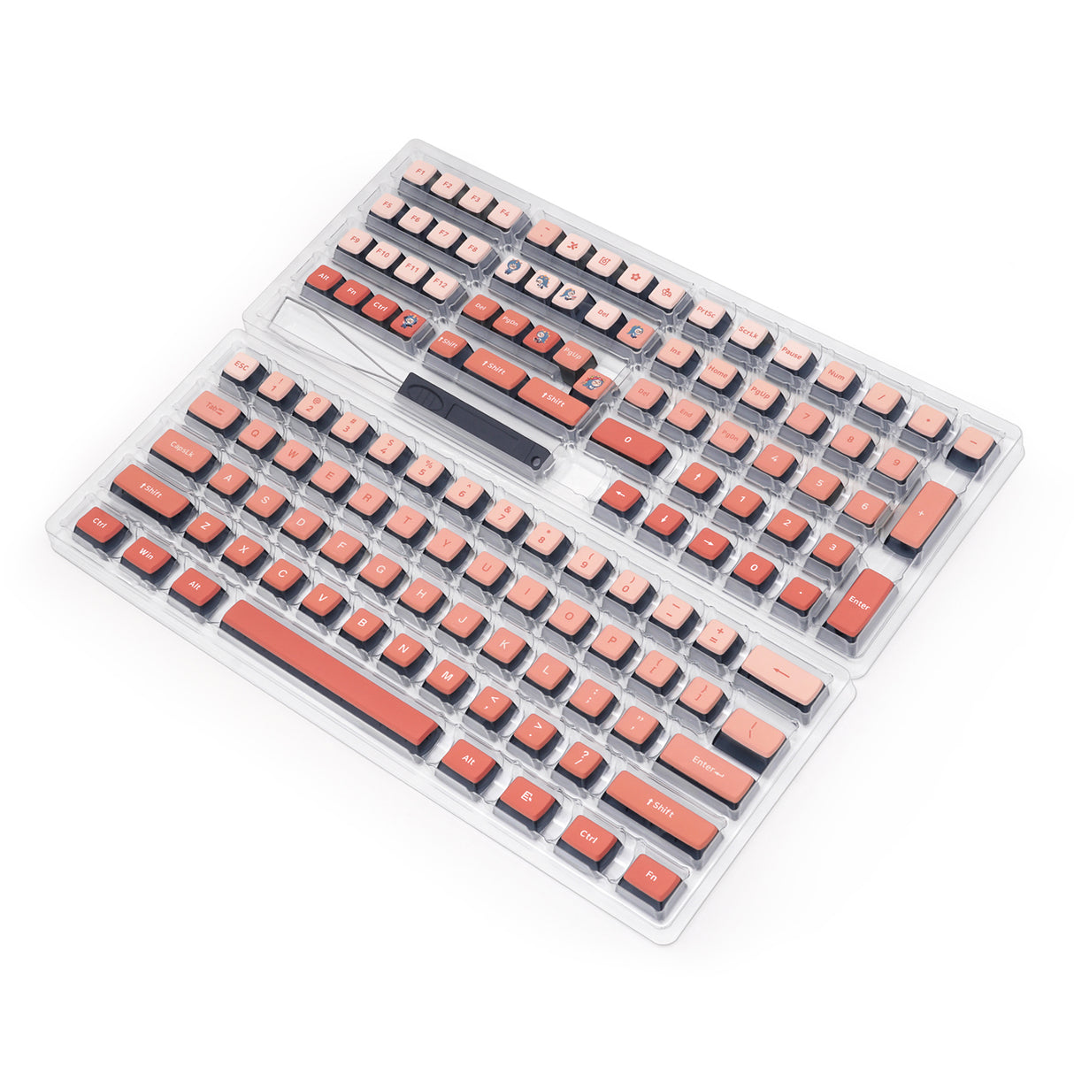 YUNZII Blush Keycap Set