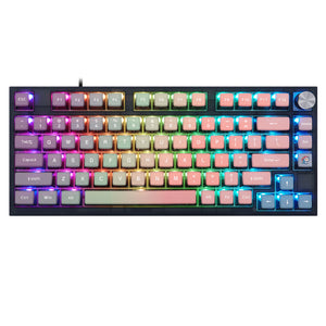 YUNZII Pink Rainbow Keycap Set