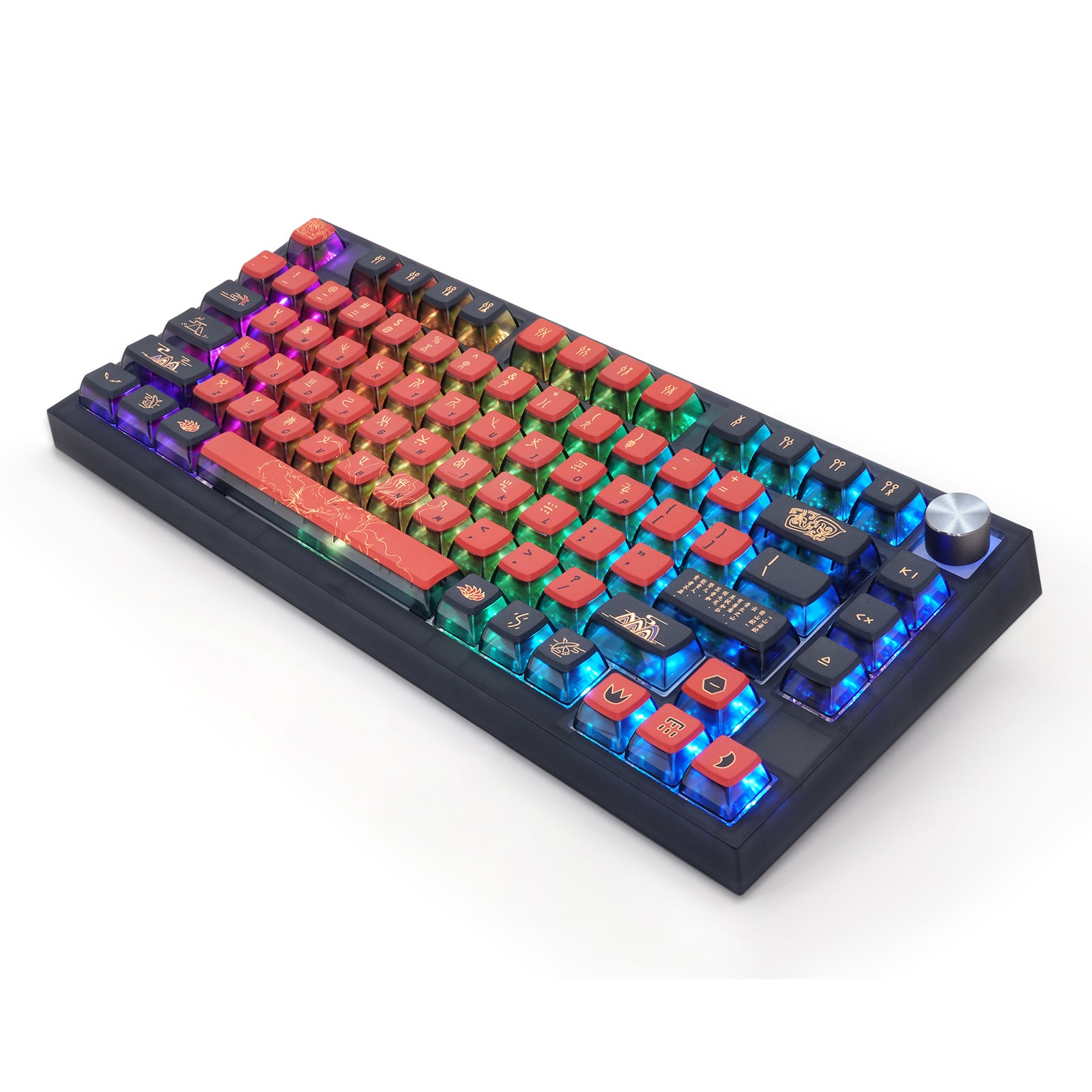 ユユササ FOXEY NEWYORK E7 YUNZII Nine-Tailed Fox Keycap Set – YUNZII KEYBOARD