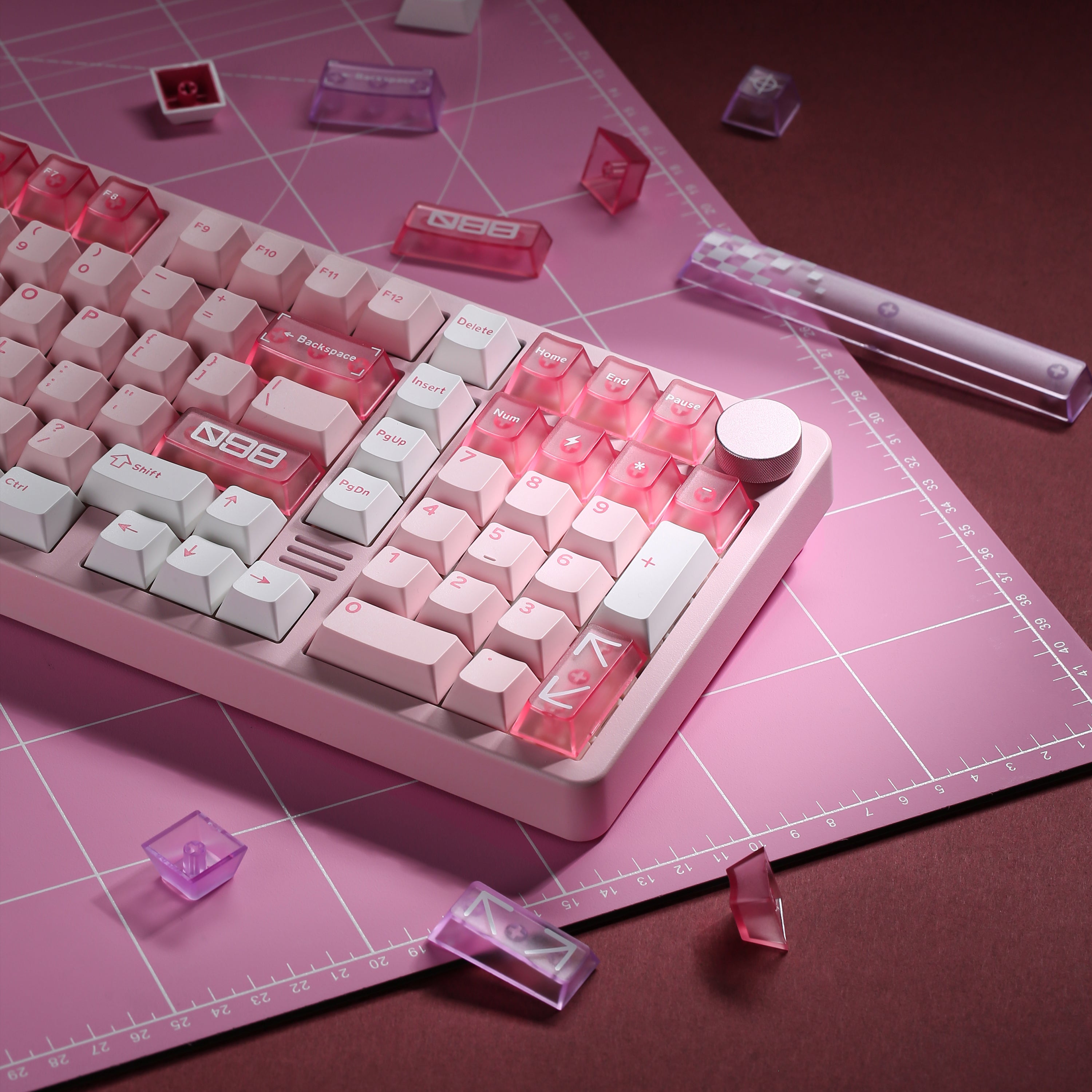 YUNZII AL98 PRO Dual-8K Wireless Aluminum Mechanical Keyboard keyboard image