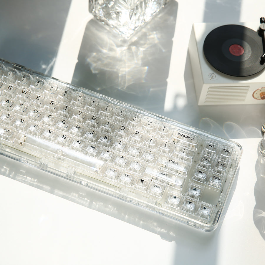 YUNZII X71 Transparent Wireless Gasket Mechanical Keyboard – YUNZII ...