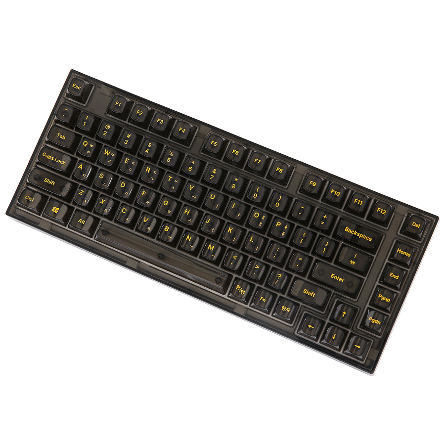 YUNZII X75 82 Keys Wired Hot Swappable Gasket Transparent Mechanical K ...