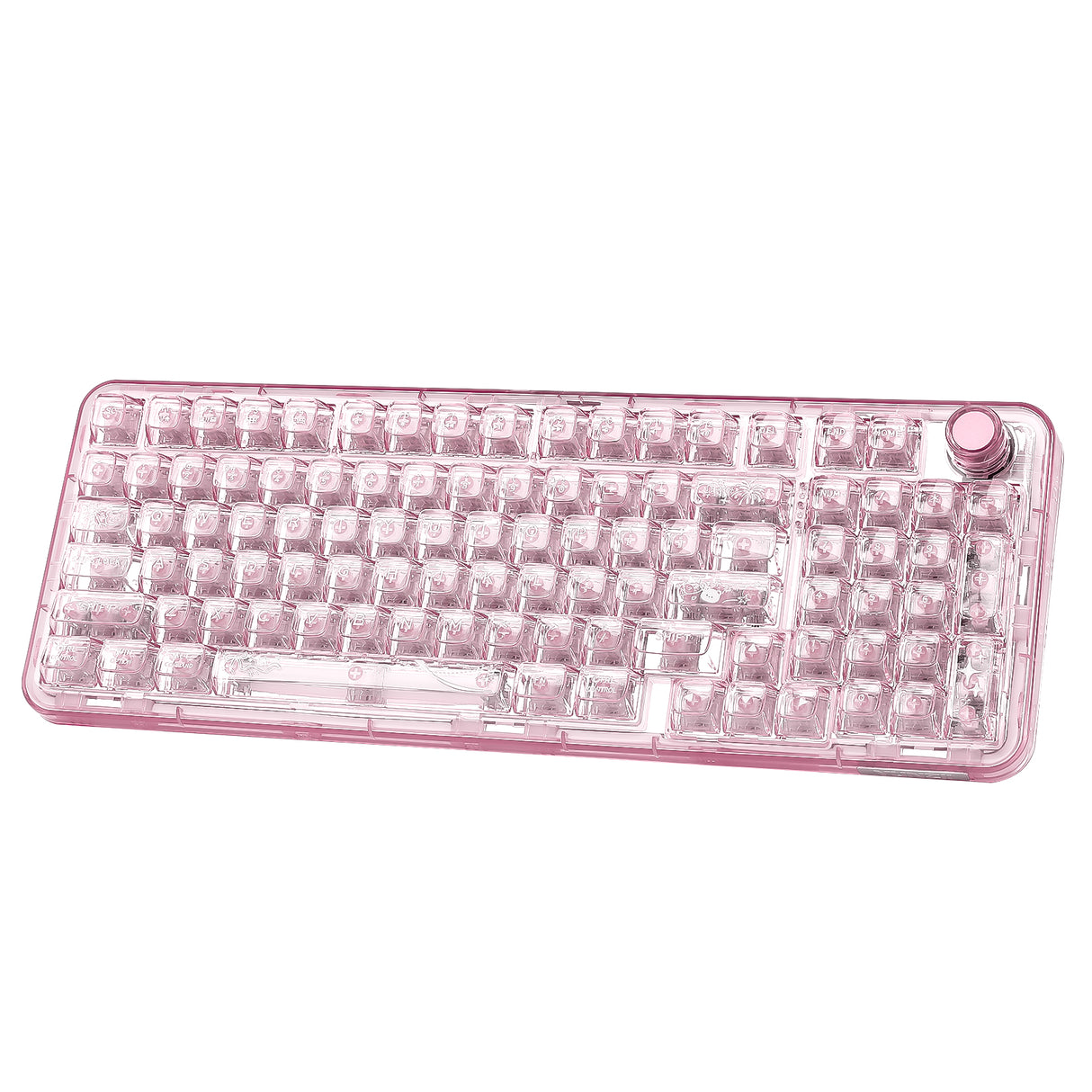 YUNZII X98 Transparent QMK/VIA Mechanical Keyboard