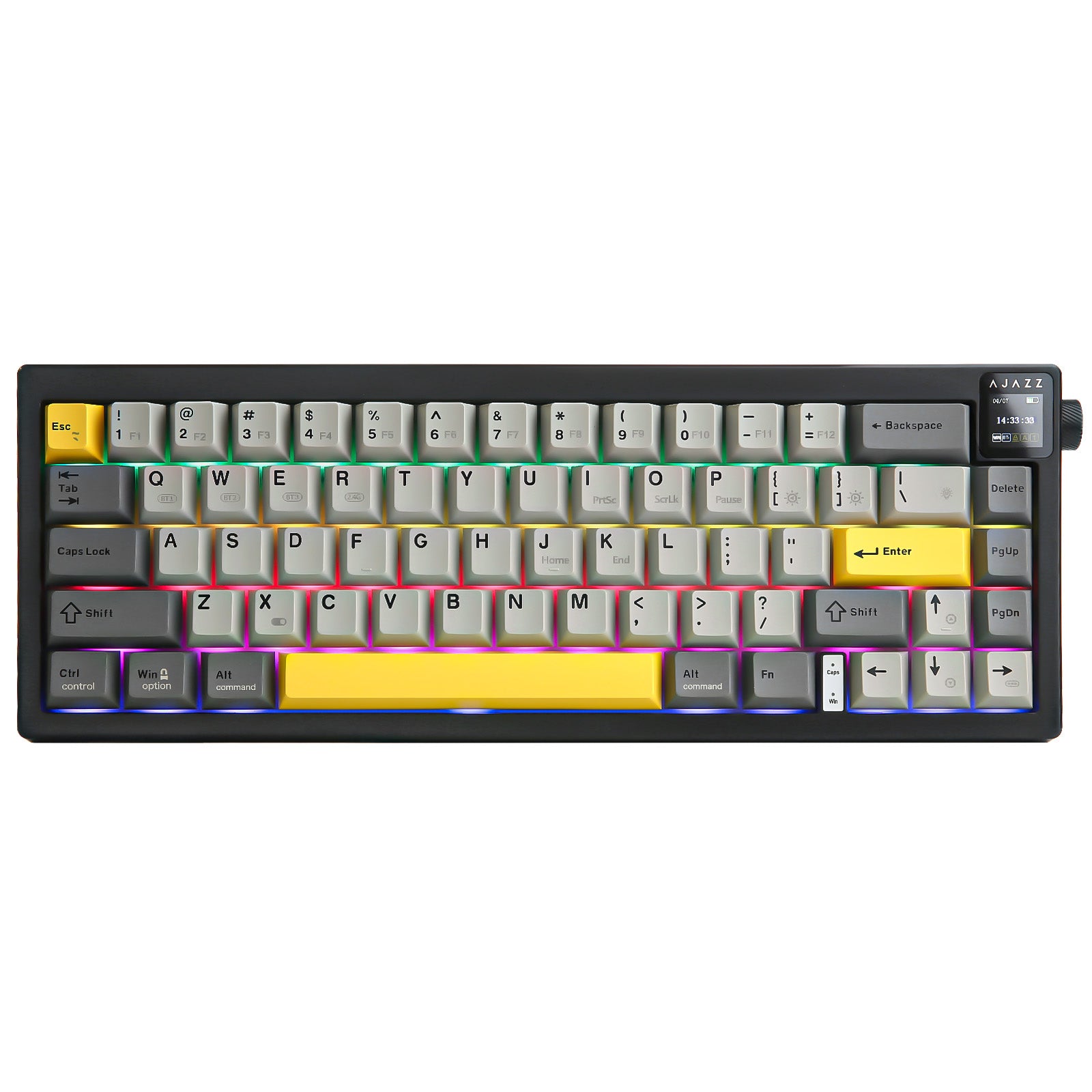Ajazz AK650 Wireless Mechanical Keyboard – YUNZII KEYBOARD