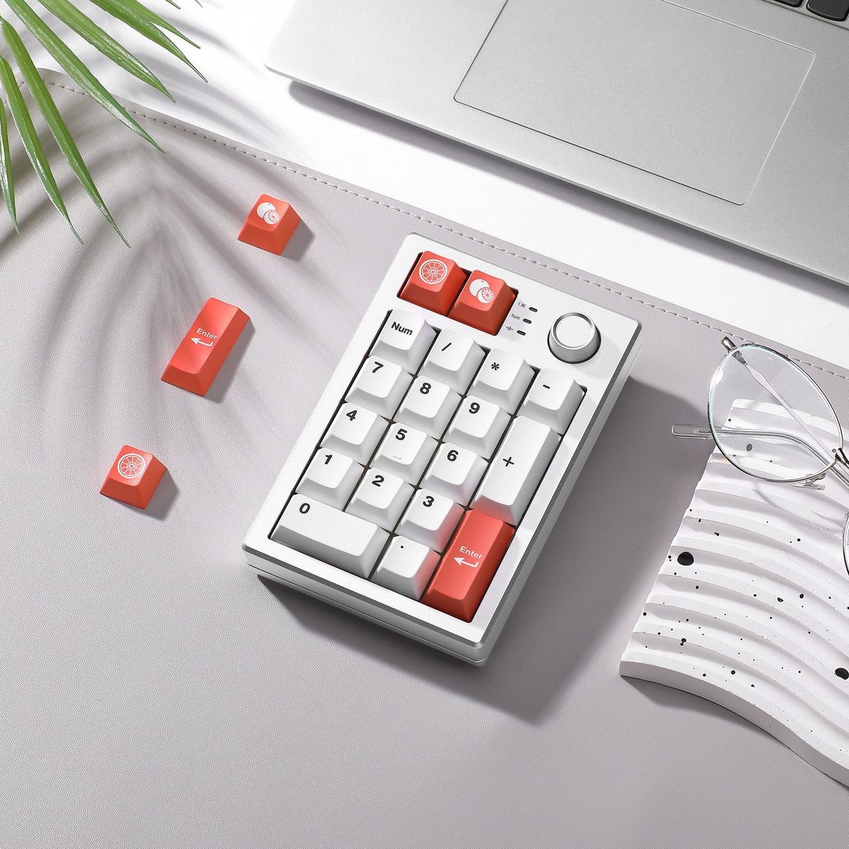 YUNZII AL21 Wireless Aluminum Mechanical Numpad Keyboard