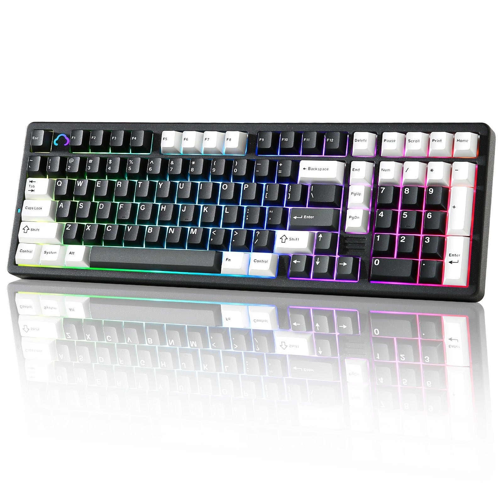 Yunzii AL98 メカニカルキーボード YUNZII AL98 QMK/VIA Full Aluminum Mechanical Gaming Keyboard