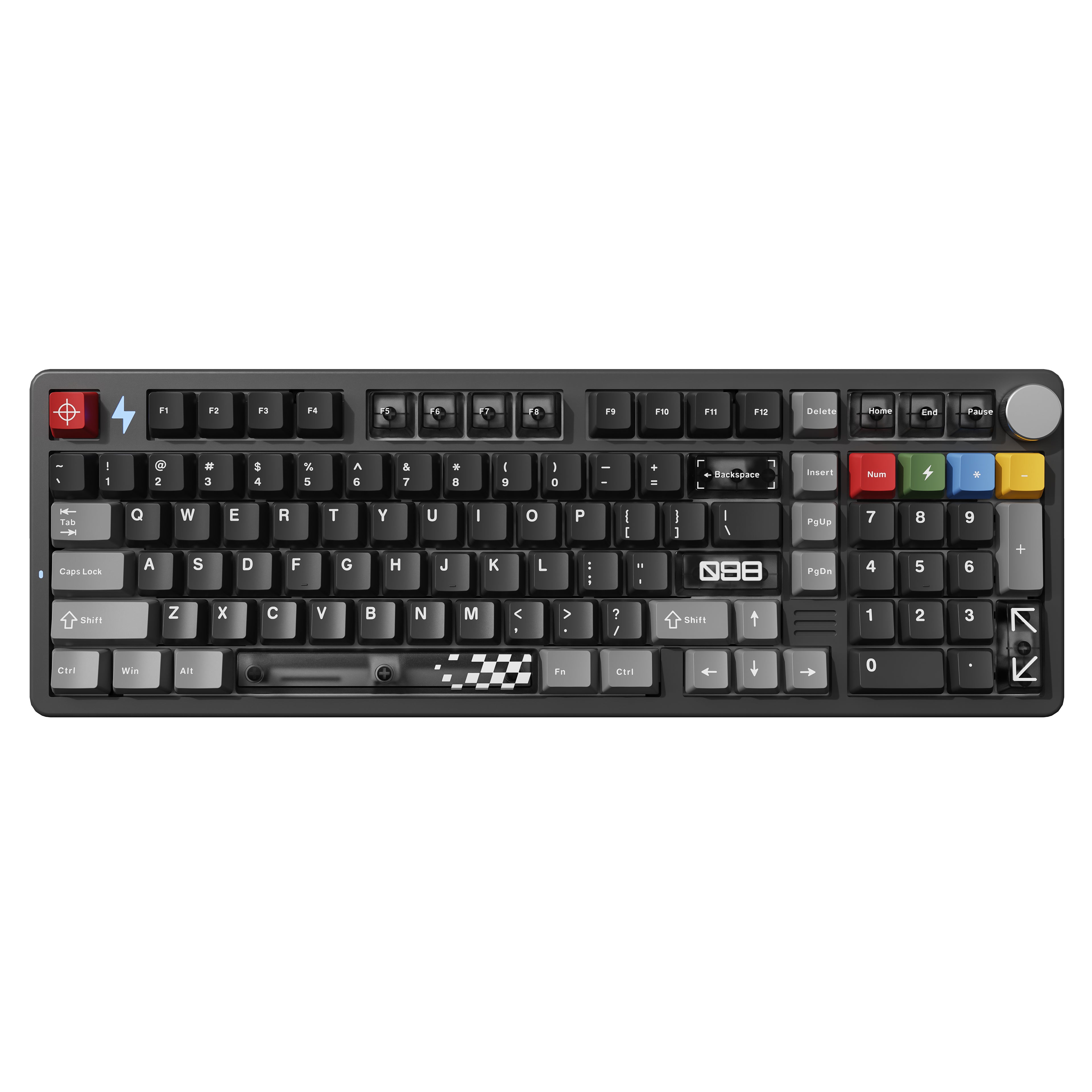 YUNZII AL98 PRO Dual-8K Wireless Aluminum Mechanical Keyboard