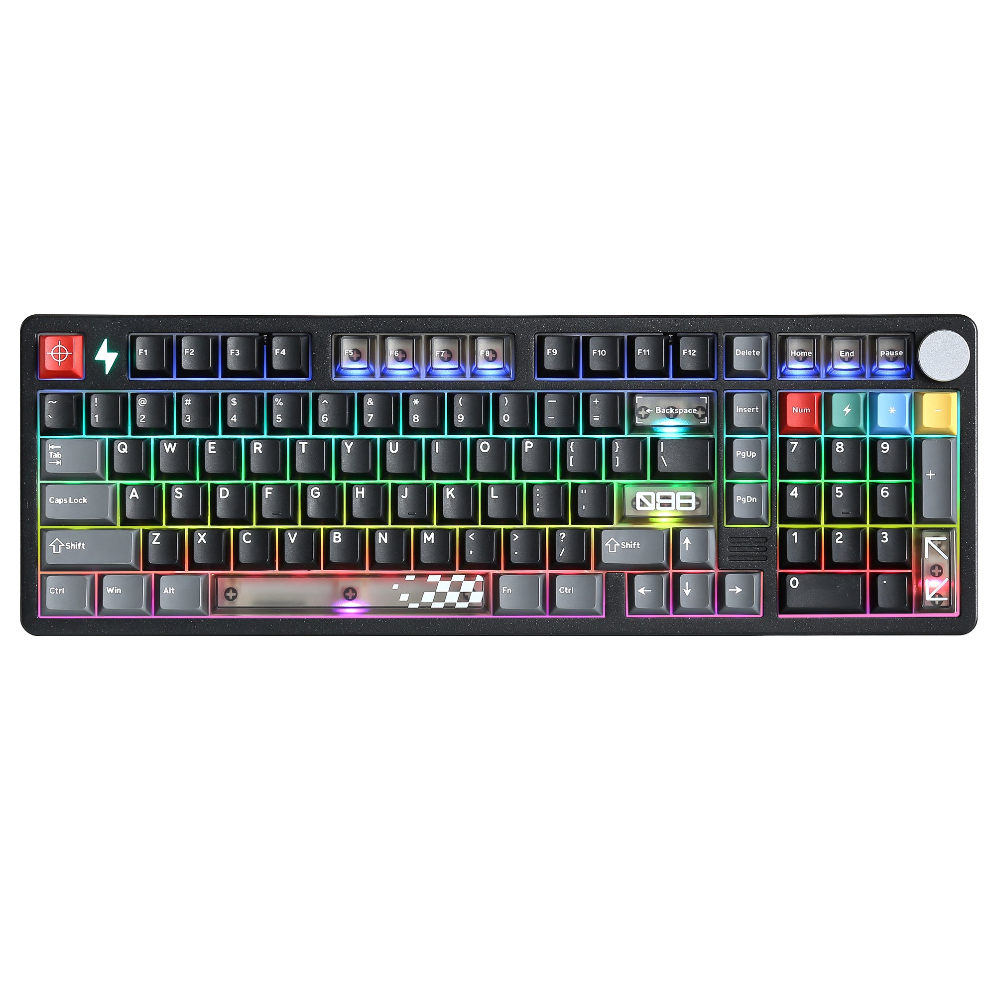 YUNZII AL98 PRO Dual-8K Wireless Aluminum Mechanical Keyboard