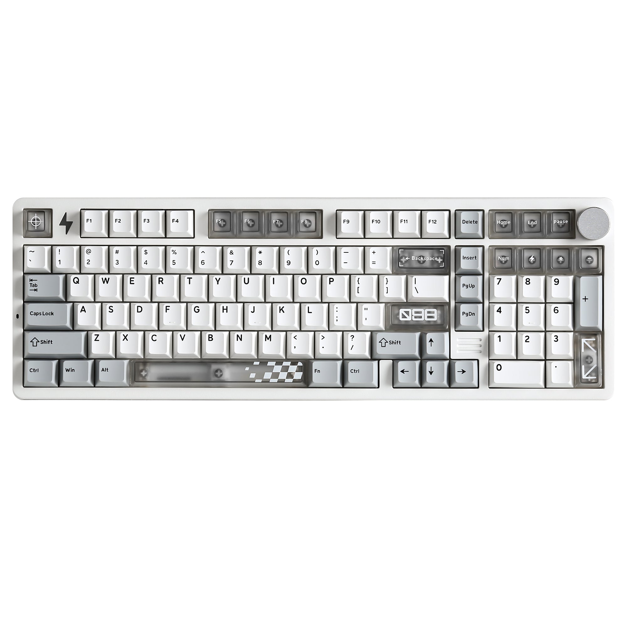 YUNZII AL98 PRO Dual-8K Wireless Aluminum Mechanical Keyboard