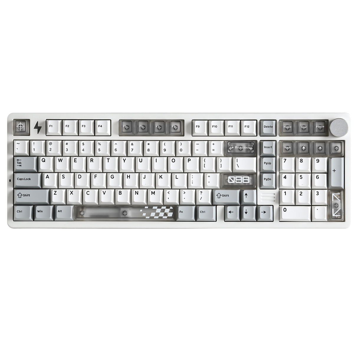 YUNZII AL98 PRO Dual-8K Wireless Aluminum Mechanical Keyboard