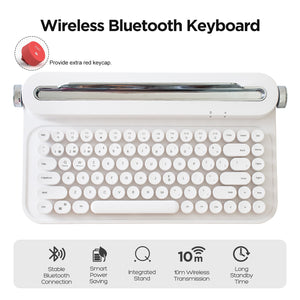 YUNZII ACTTO B305 Wireless Keyboard - White