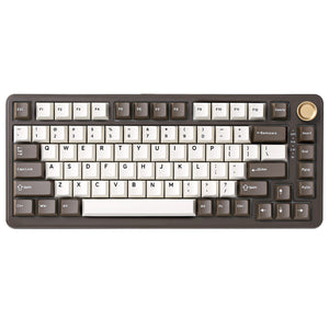 YUNZII B75 Pro Coffee Brown Wireless Mechanical Keyboard