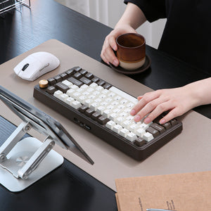 YUNZII B75 Pro Coffee Brown Wireless Mechanical Keyboard