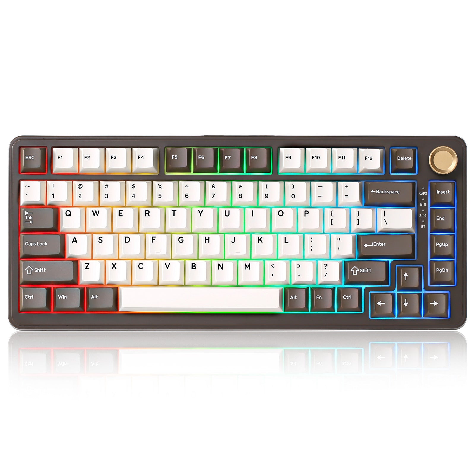 YUNZII B75 Pro Coffee Brown Wireless Mechanical Keyboard – YUNZII