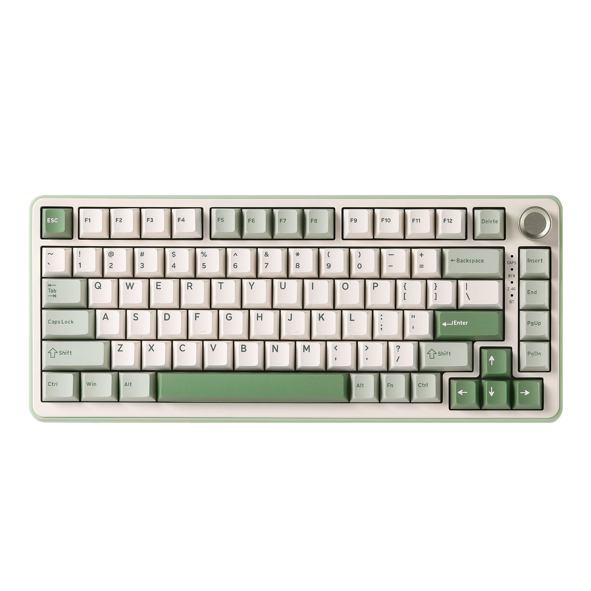 YUNZII B75 Pro Green Wireless Mechanical Keyboard
