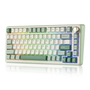 YUNZII B75 Pro Green Wireless Mechanical Keyboard