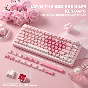 YUNZII B75 Pro Heart Wireless Mechanical Keyboard