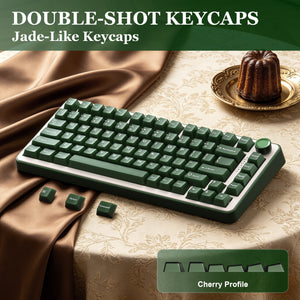 YUNZII B75 Pro Olive Green Wireless Mechanical Keyboard