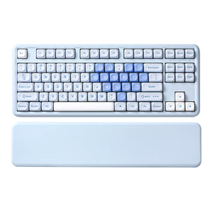 YUNZII B87 Blue Heart QMK/VIA Custom Mechanical Keyboard