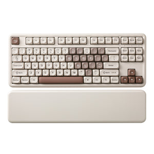 YUNZII B87 Brown Heart QMK/VIA Custom Mechanical Keyboard