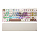 YUNZII B87 Brown Heart QMK/VIA Custom Mechanical Keyboard