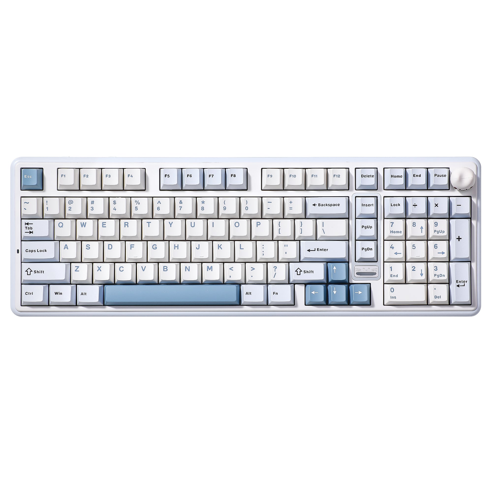 YUNZII B98 PRO QMK/VIA Wireless Mechanical Keyboard keyboard image