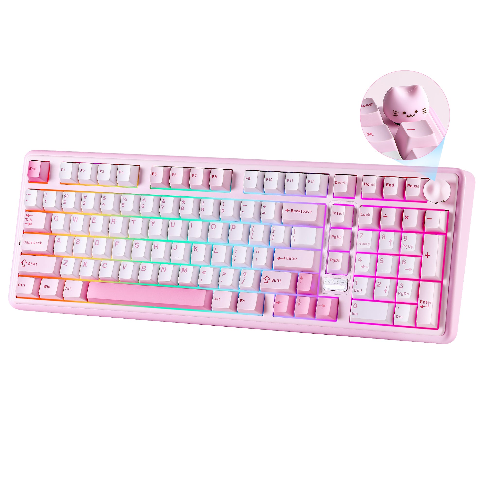 PRE-ORDER YUNZII B98 PRO QMK/VIA Wireless Mechanical Keyboard