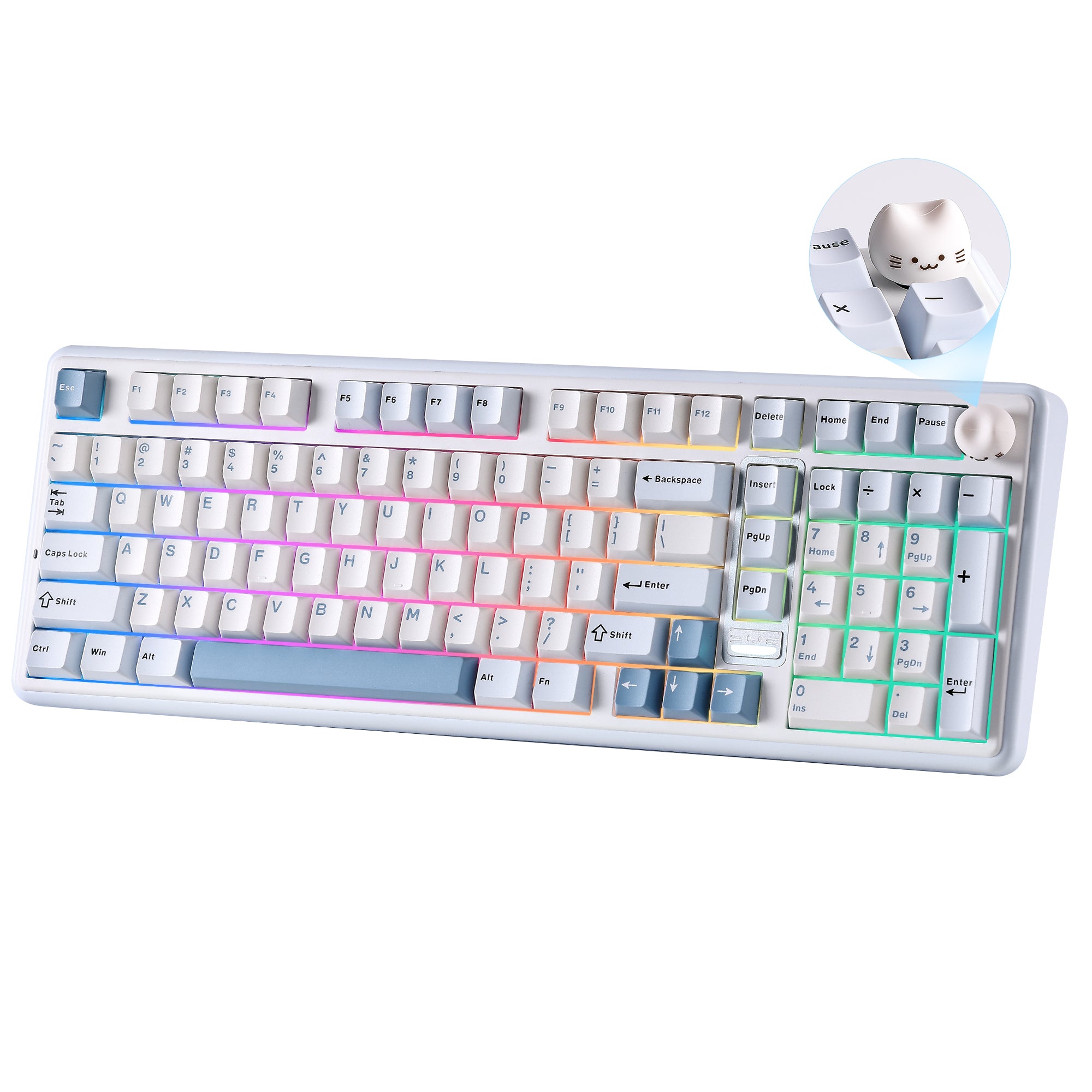 YUNZII B98 PRO QMK/VIA Wireless Mechanical Keyboard – YUNZII KEYBOARD
