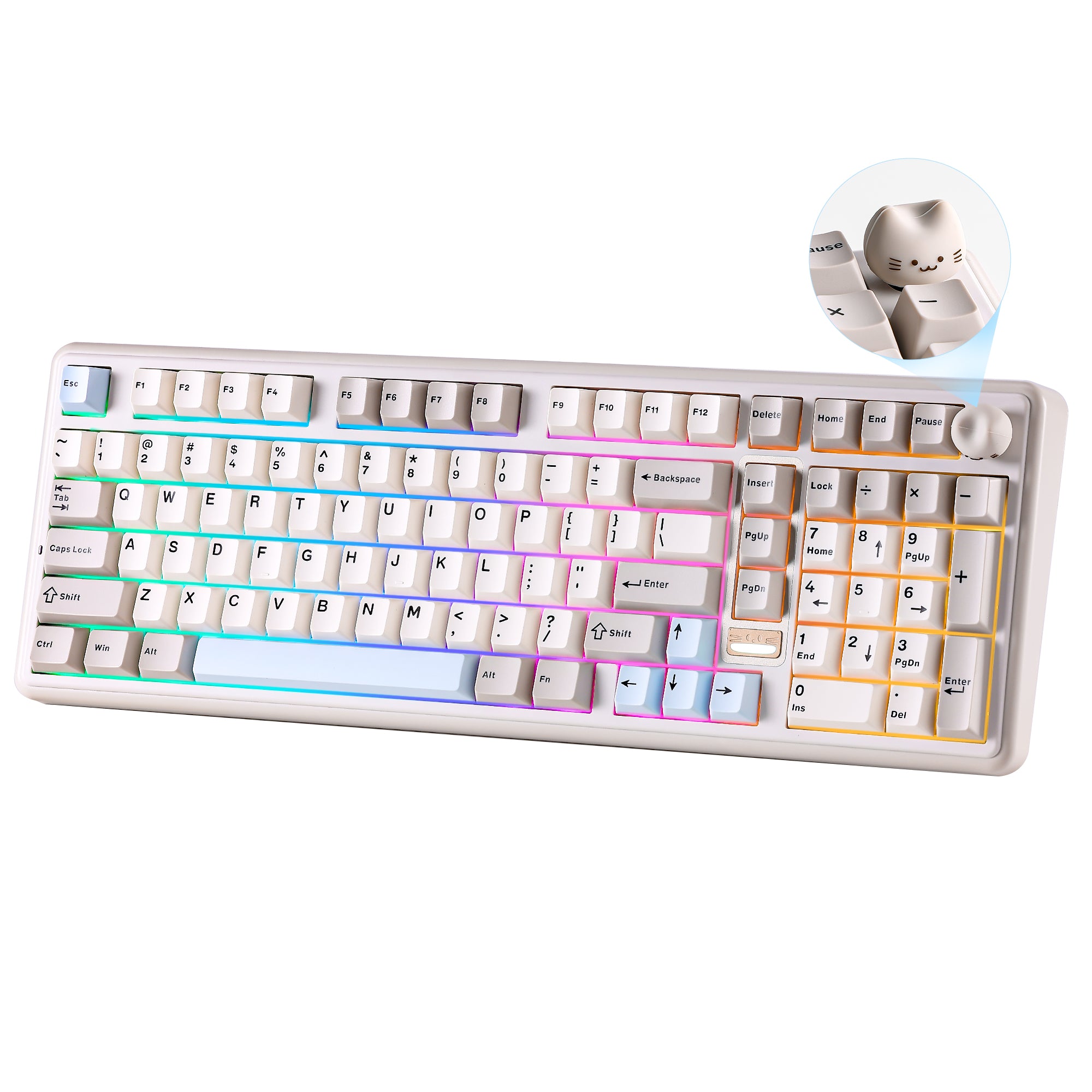 YUNZII B98 PRO QMK/VIA Wireless Mechanical Keyboard – YUNZII KEYBOARD