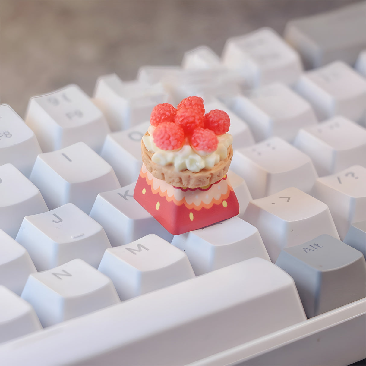 YUNZII Bayberry Cake Handmade Artisan Keycap