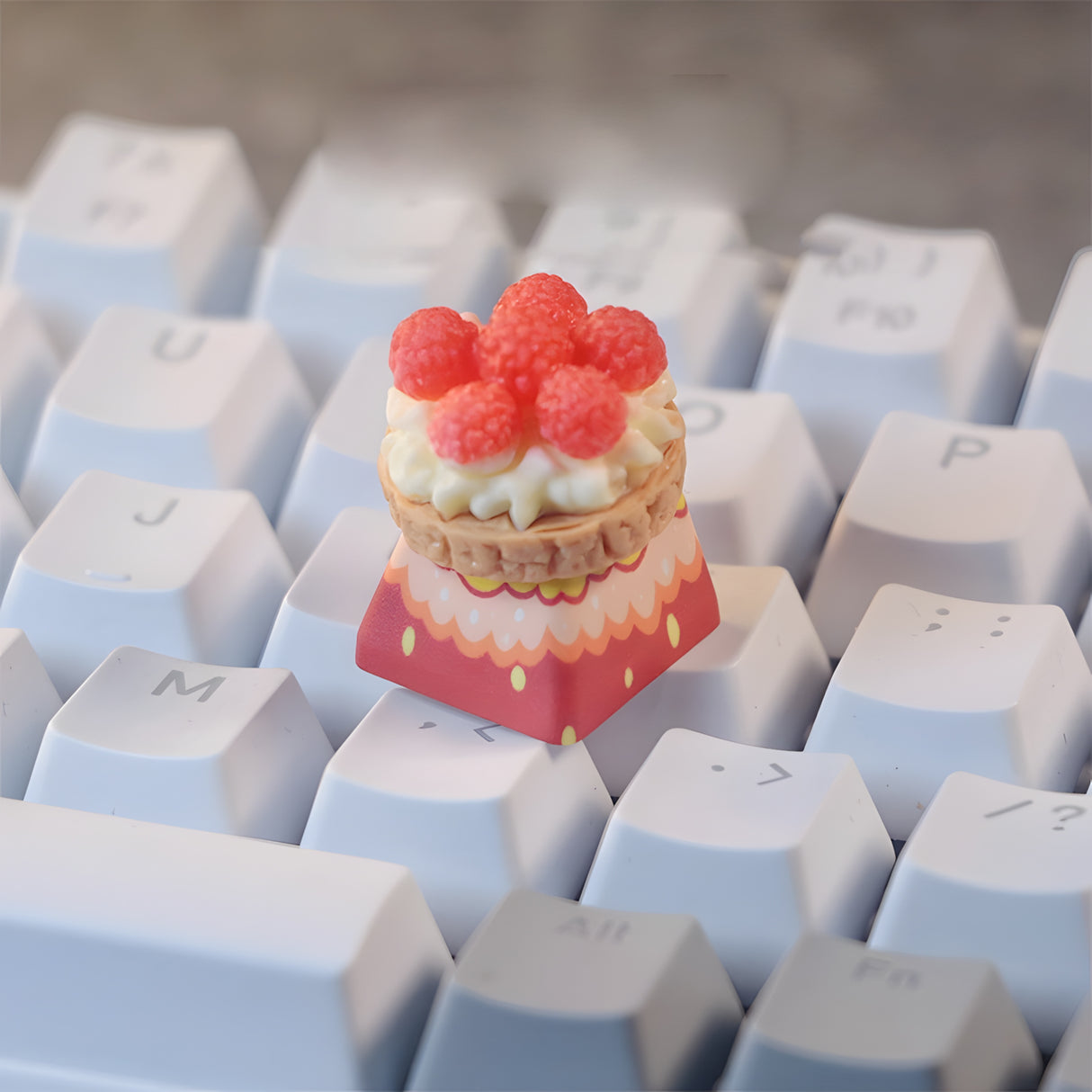 YUNZII Bayberry Cake Handmade Artisan Keycap