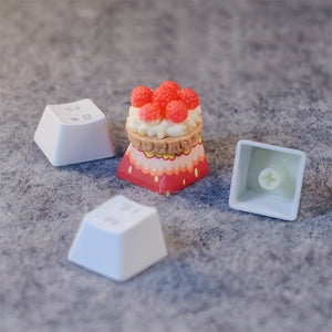 YUNZII Bayberry Cake Handmade Artisan Keycap