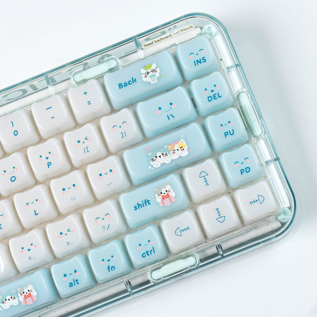 YUNZII Kitten Park MAO Profile Keycap Set