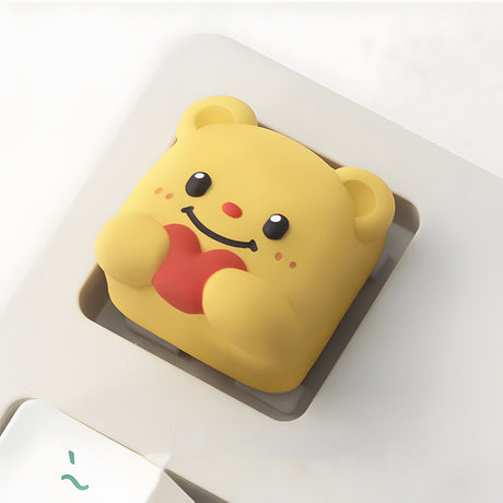 Butterbear Artisan Keycap