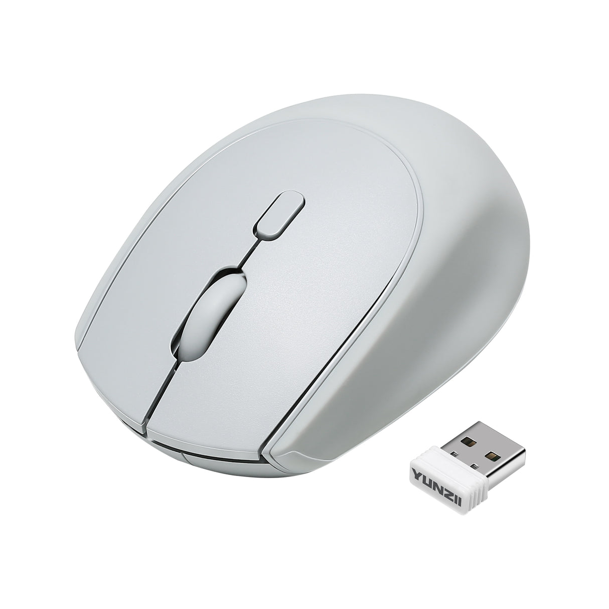 YUNZII C2 Silent Silicone Wireless Gaming Mouse