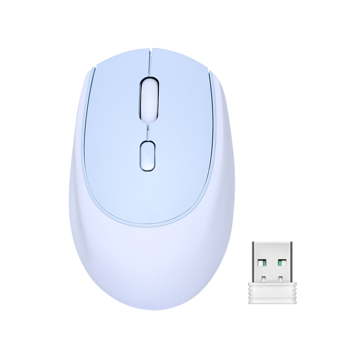 YUNZII C2 Silent Silicone Wireless Gaming Mouse