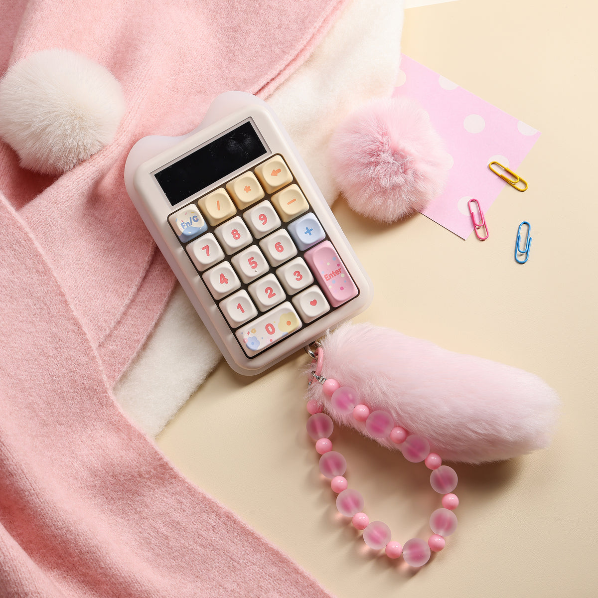 YUNZII C21 Wireless Mechanical Numpad Keyboard & Calculator