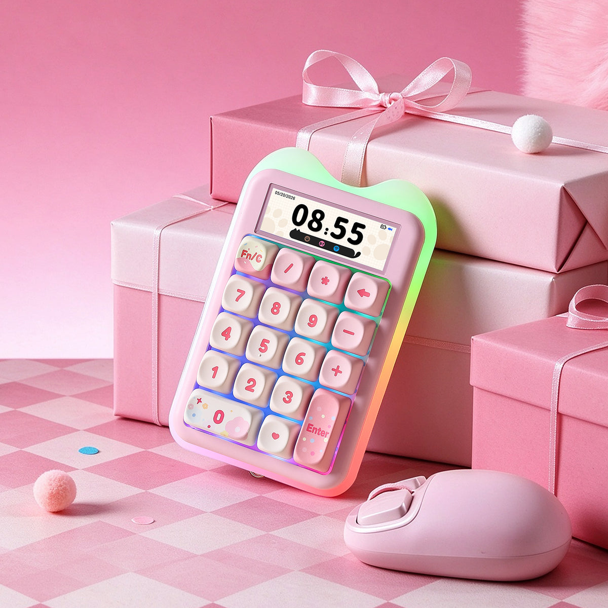 YUNZII C21 Wireless Mechanical Numpad Keyboard & Calculator