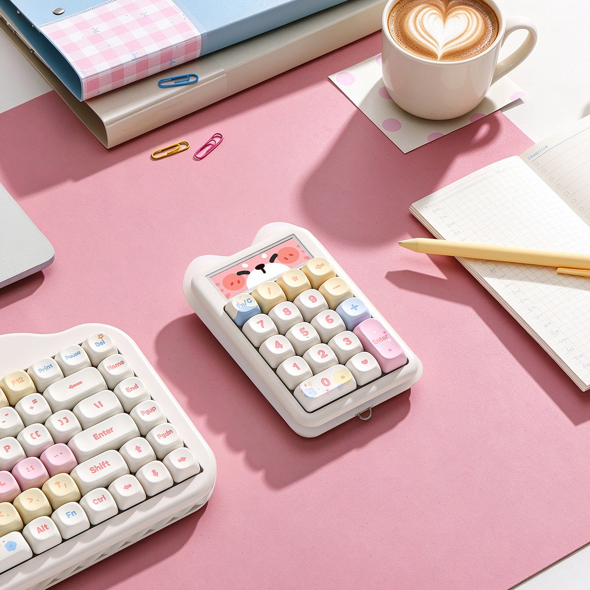 YUNZII C21 Wireless Mechanical Numpad Keyboard & Calculator