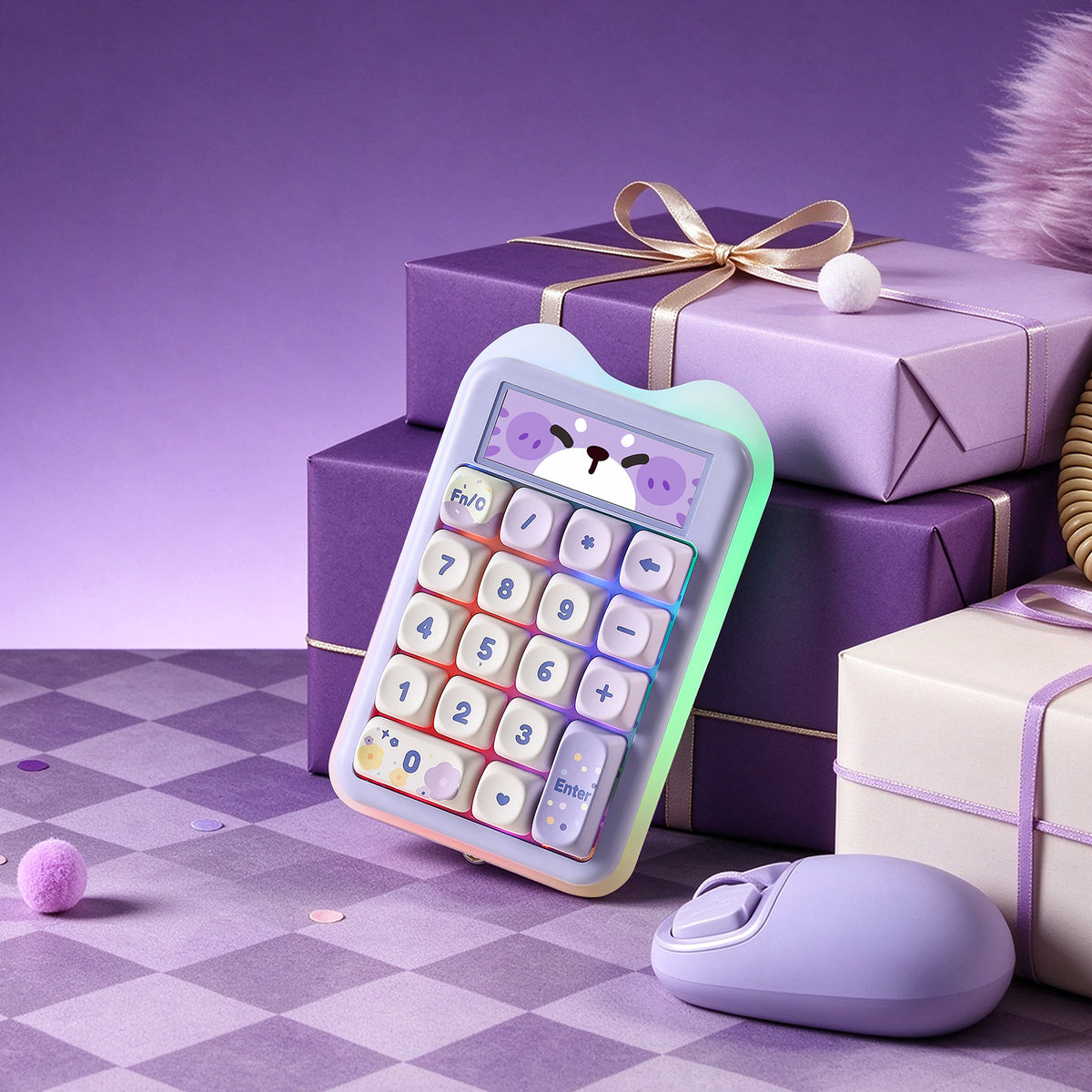 YUNZII C21 Wireless Mechanical Numpad Keyboard & Calculator