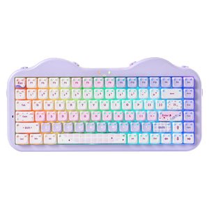 YUNZII C75 MAO Cake Kitten Wireless Mechanical Keyboard