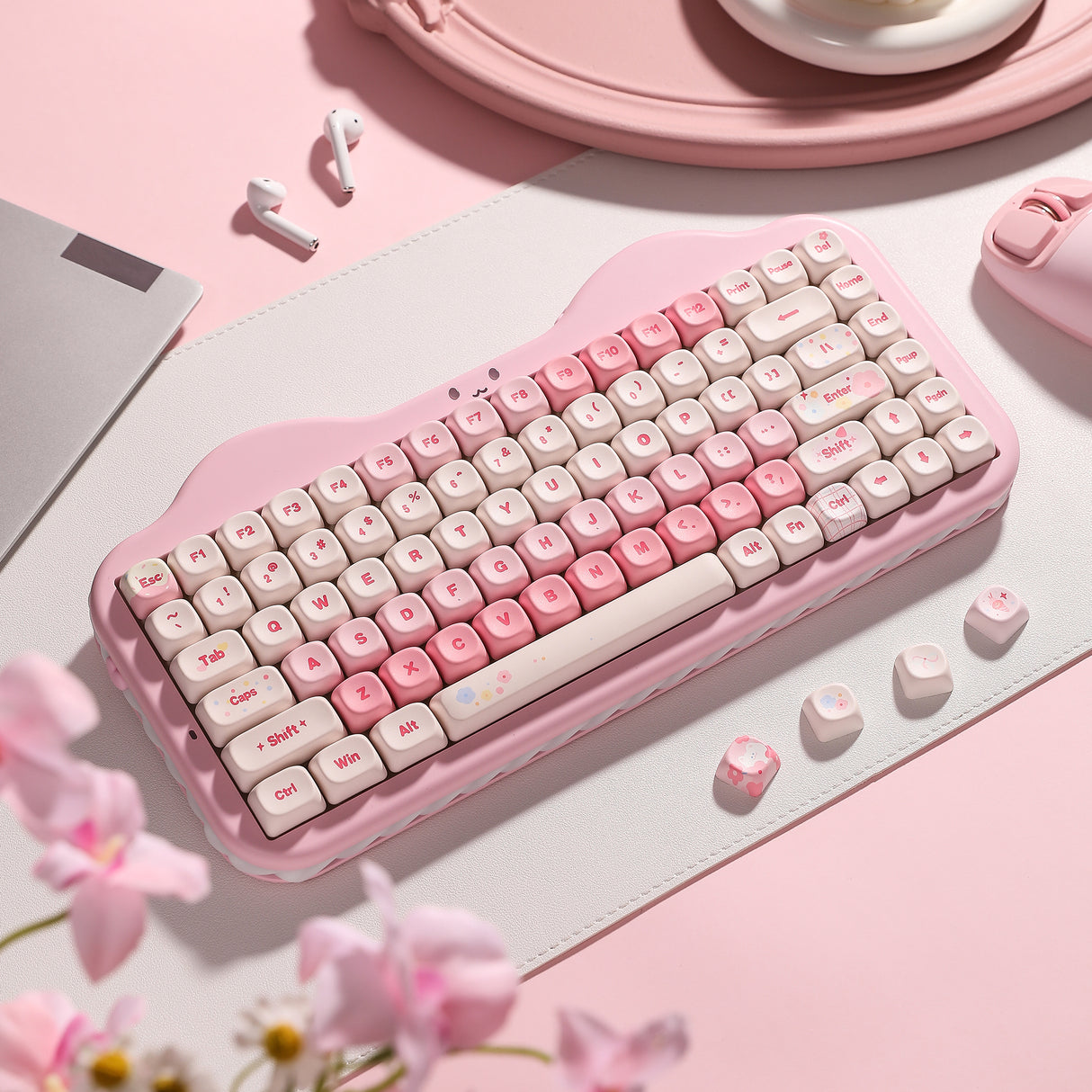 YUNZII C75 Cake Meow Wireless Mechanical Keyboard
