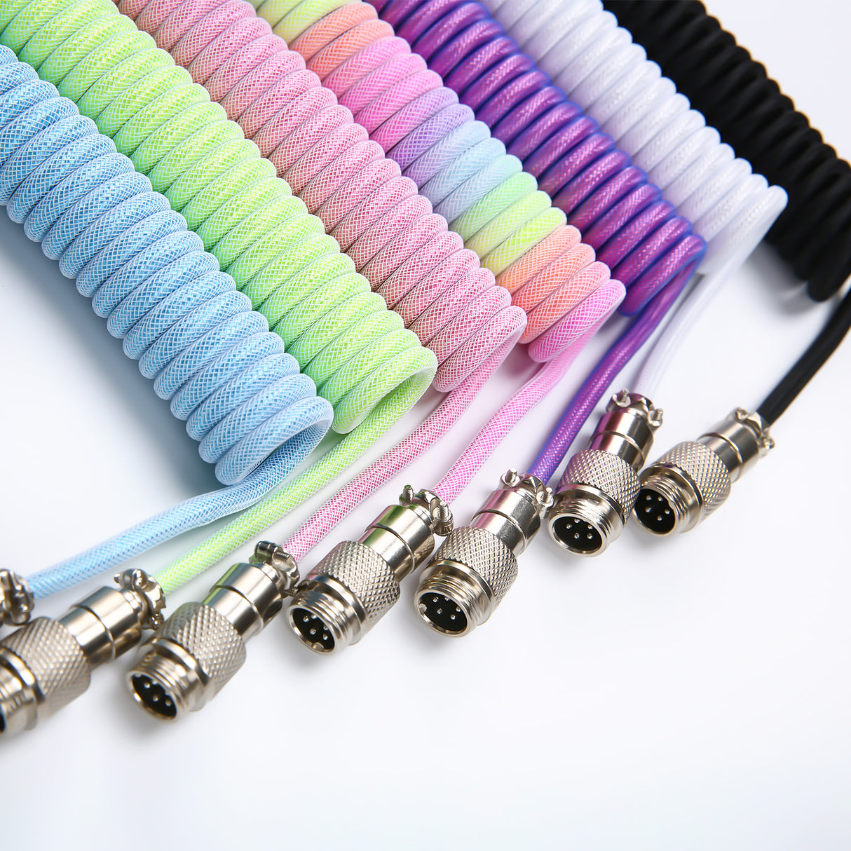 YUNZII Mystery Bundles -Handmade Pastel Aviator Coiled Cable