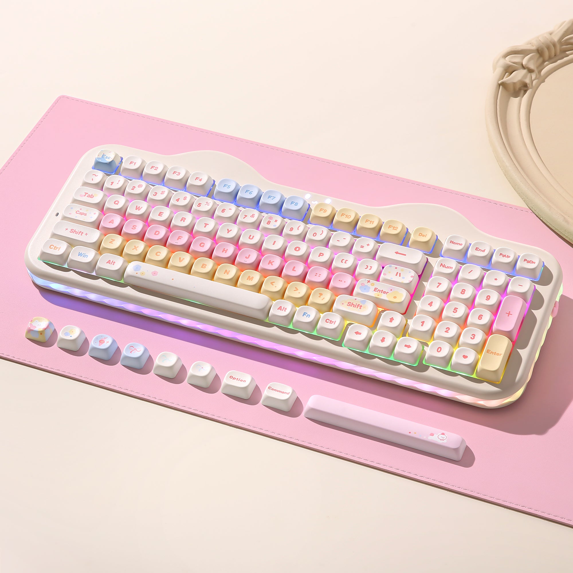 YUNZII C98 Cake Meow Wireless Mechanical Keyboard – YUNZII KEYBOARD