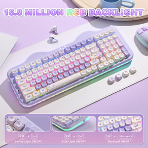 YUNZII C98 Cake Meow Wireless Mechanical Keyboard