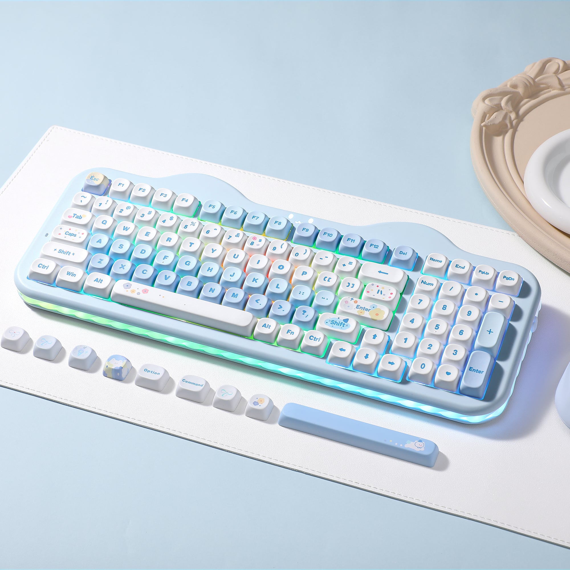 YUNZII C98 Cake Meow Wireless Mechanical Keyboard – YUNZII KEYBOARD