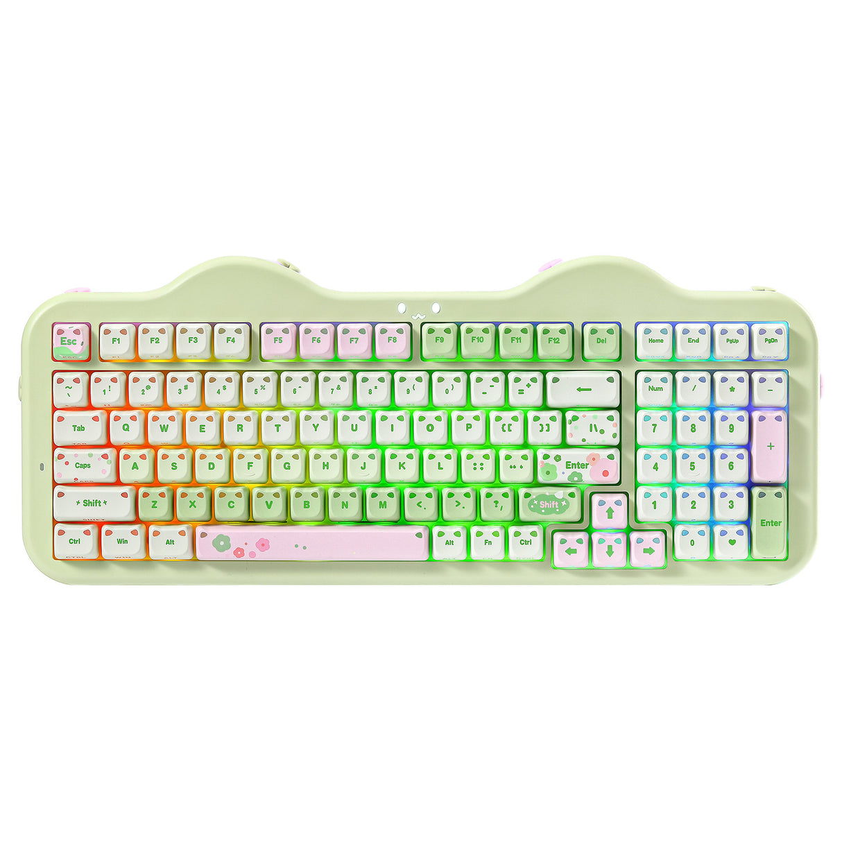 PRE-ORDER YUNZII C98 MAO Cake Kitten Wireless Mechanical Keyboard