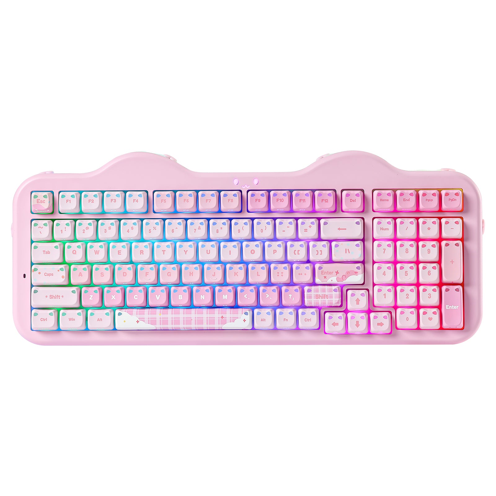 PRE-ORDER YUNZII C98 MAO Cake Kitten Wireless Mechanical Keyboard