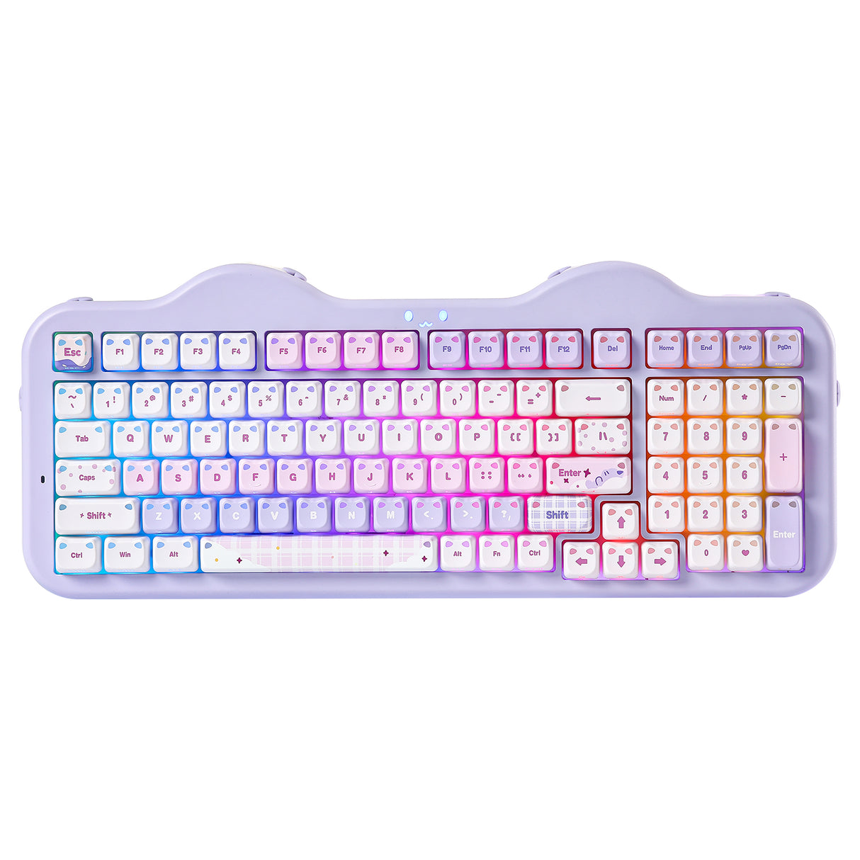 PRE-ORDER YUNZII C98 MAO Cake Kitten Wireless Mechanical Keyboard