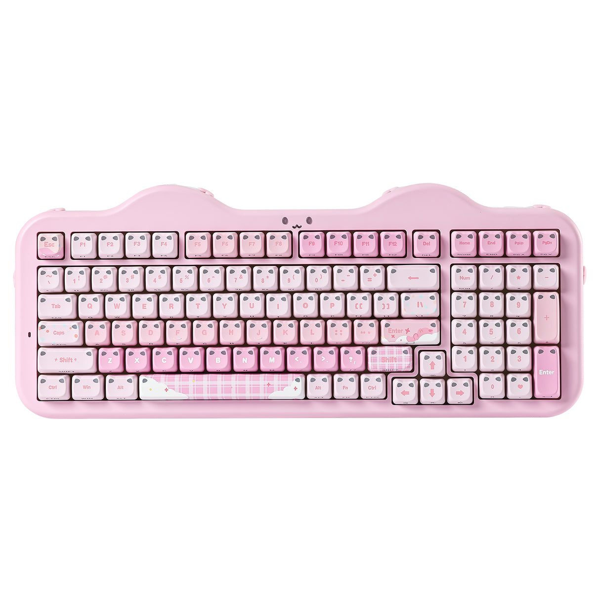 YUNZII C98 MAO Cake Kitten Wireless Mechanical Keyboard